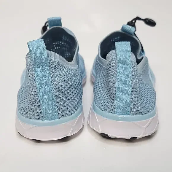 Soukeni Shoes Size 38 7.5 Womens Blue Quick Drying Mesh Slip On Sneaker Water - Picture 4 of 13